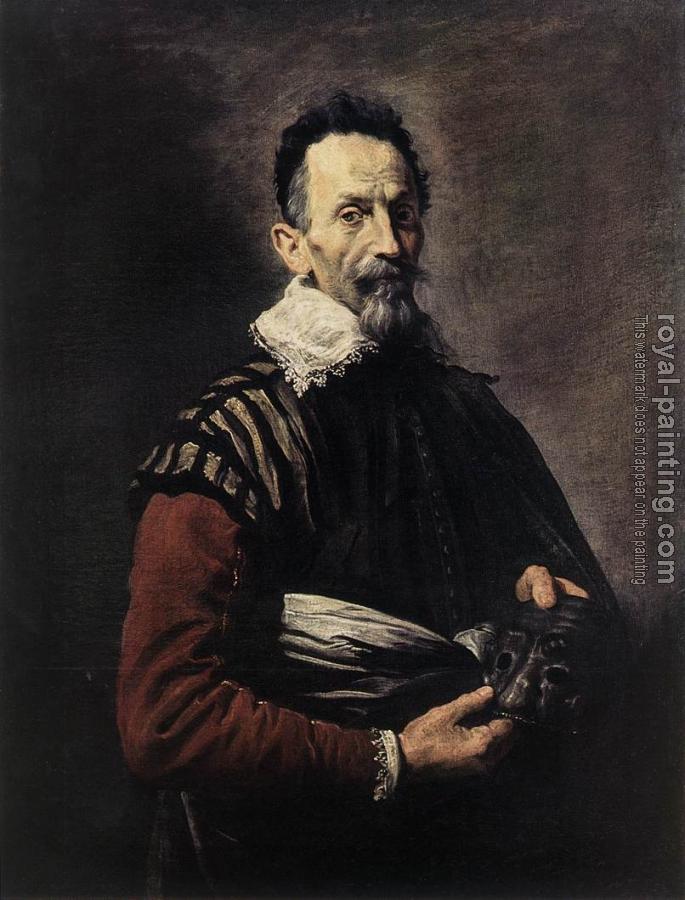 Domenico Fetti : Portrait of an Actor